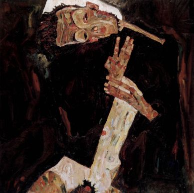 Egon Schiele Il poeta 1911